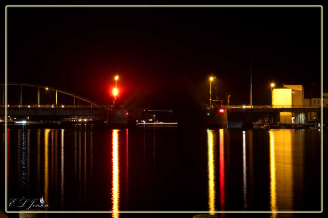 Sønderborg by night