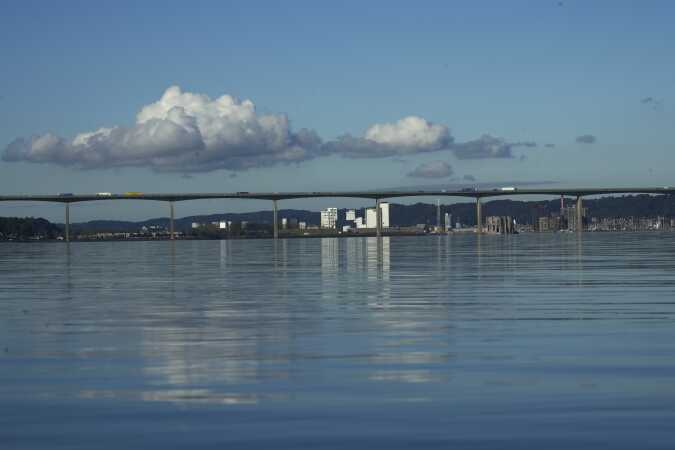 Vejle fra ishuset ved Munkebjerg