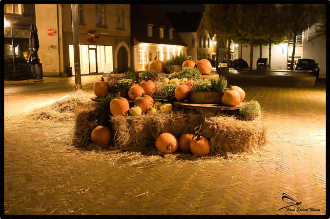 Halloween på stortorv i Aabenraa