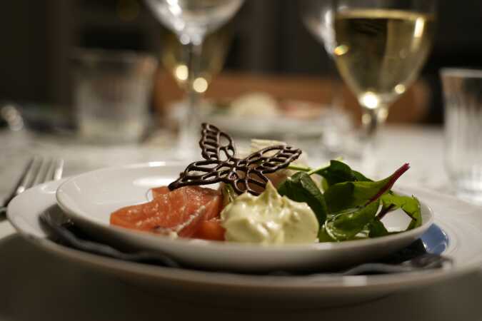 Farvestålende god mad, nytårets aften 2024