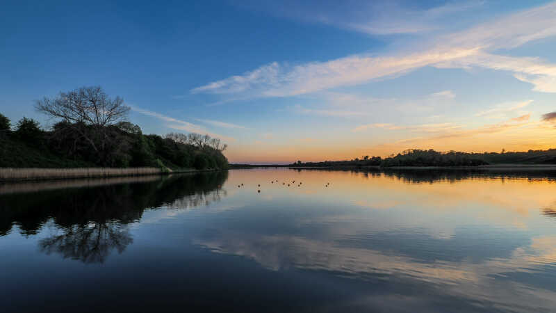 Solnedgang på Als