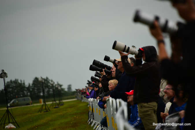 Air Show gæster..