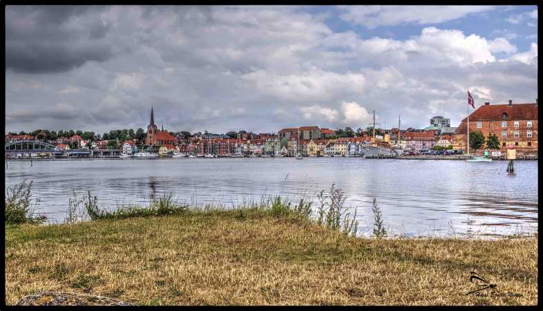 sønderborg med kongeskib