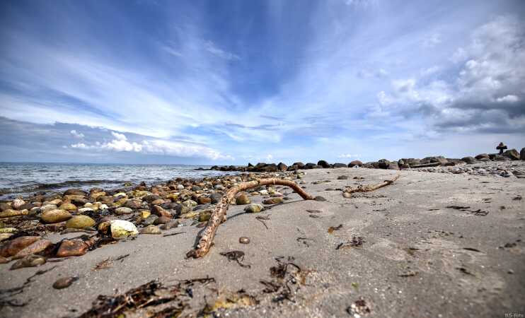 Stranden...